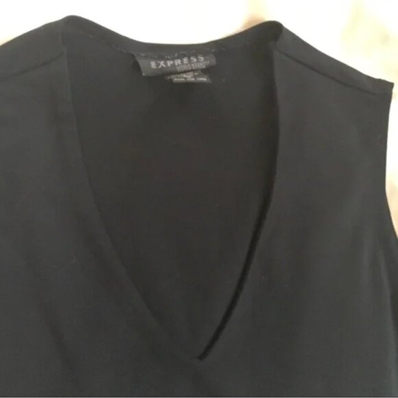 Vintage 90s/Y2k Express Sleeveless V-Neck Top - Small - Picture 5 of 7